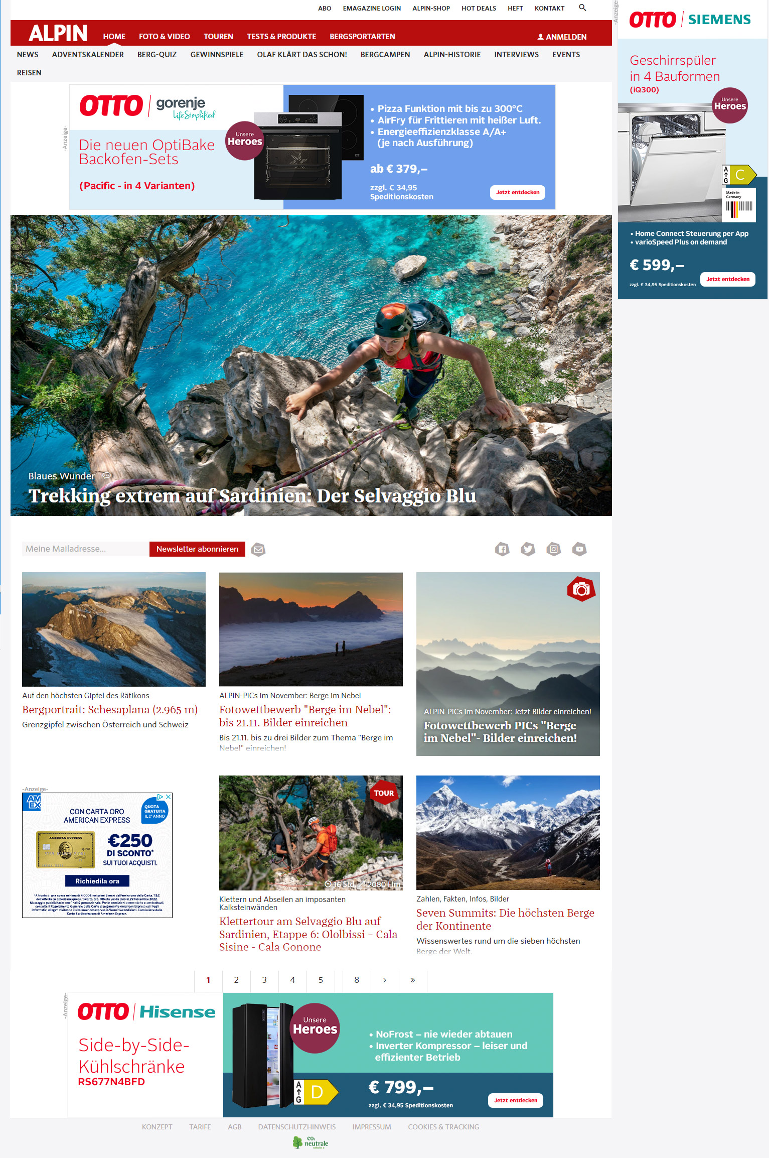 alpin.de - L' alpinismo tedesco online